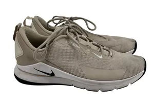 Nike Women's RIVAH sneaker Desert Sand Black & White athletic shoe size 9 thumbnail 2