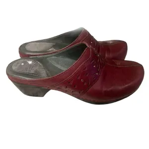Dansko Shyanne slip on clog maroon sz 39 / 8.5-9 thumbnail 4