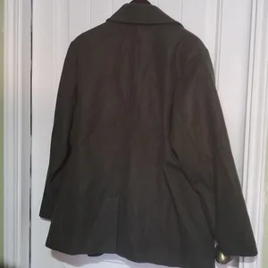 Old Navy Sage Green Brushed Coat XXL thumbnail 6