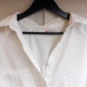 Women's White Button Up Shirt thumbnail 3