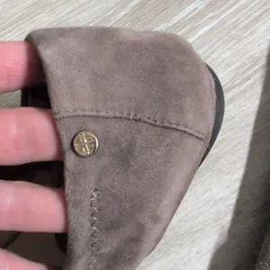 ANTONIO MELANI Brown Leather Prima Ballet Flats thumbnail 7
