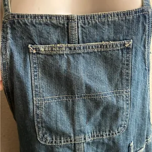We The Free Sunset Love Denim Jumper Skirt Overalls XS thumbnail 8