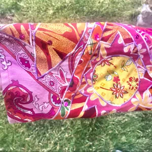 Sandy Starkman Boho Floral Jacket Pink Size L thumbnail 15
