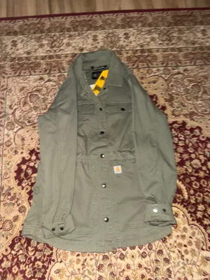 Carhartt Green Tencel Canvas Jacket thumbnail 3
