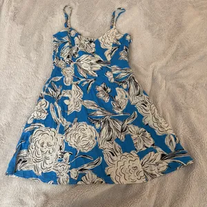 Zara Linen Blend Mini Dress thumbnail 1