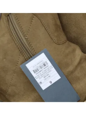 NWT Universal Thread Junie Ruched Block Heel Boots 94568670 Tan Brown 6M thumbnail 10
