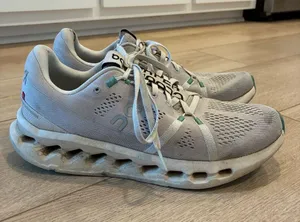 On Running Women’s CloudSurfer Running Shoe Pearl Ivory Size 10 *READ thumbnail 1