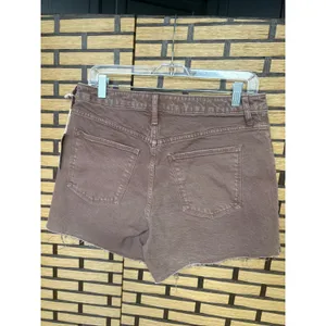 Universal Thread Brown‎ Midi Denim Shorts Size 10/30 thumbnail 2