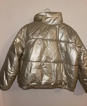 Wild Fable Oversized Gold Puffer Jacket thumbnail 4