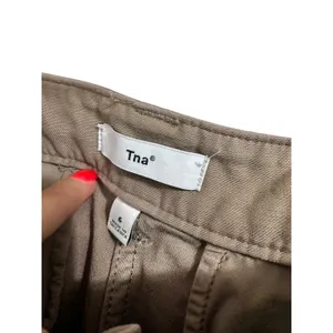 TNA Cargo Pants Womens Size 6 Drawstring‎ Utility Casual Khaki thumbnail 3