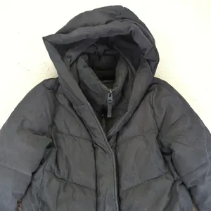 Abercrombie Fitch Ultra Black Puffer‎ Jacket Hooded Wind Water Resistant Small thumbnail 9