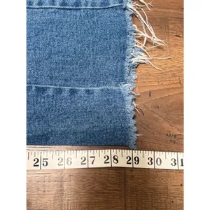 Revice Denim Venus Heart Jeans Two Tone High Rise Straight Leg Blue Cream 27 thumbnail 7