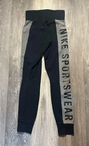Nike Gray and Black Jogger Sweatpants thumbnail 2