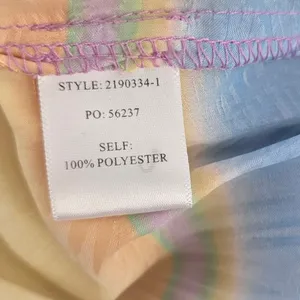 Current Air Maxi Dress Womens M 2190334-1 Multicolor Rainbow Pleated EUC thumbnail 4