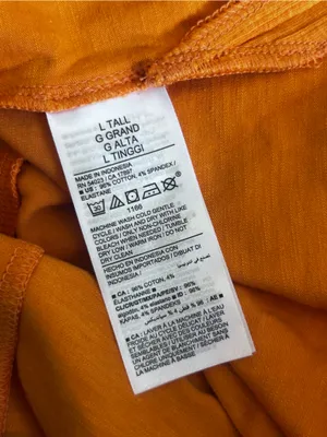 NWT Old Navy Orange Sleeveless Halter Tie Neck Open Back Midi‎ Dress Large Tall thumbnail 6