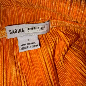 Sabina Musayev Alma Midi Dress in Mandarin Orange Pleated Tiered Small Like New thumbnail 12