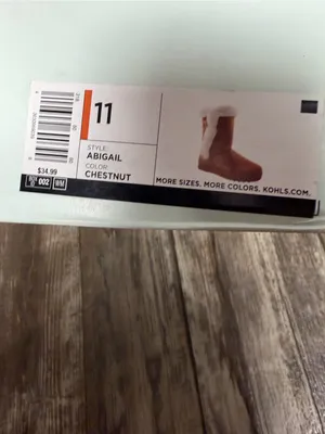 SO Tan Faux-Suede Winter Boots with Cream Faux-Fur Trim Size 11 thumbnail 12