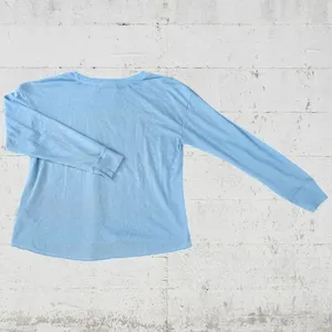 ✨Polaroid Blue Retro Light Crewneck Sz XL Blue Sweatshirt✨ thumbnail 7
