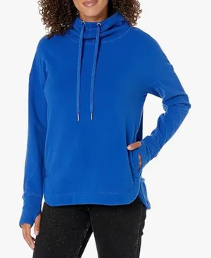 Sweaty Betty women’s escape‎ luxe fleece long sleeve hoodie sweatshirt XS thumbnail 1