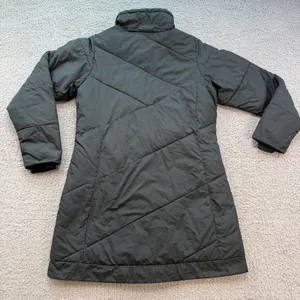 Columbia Womens Black Long Puffer Jacket Quilted Insulated Parka WL5073 Size S thumbnail 2