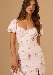 Altard state floral mini dress thumbnail 1