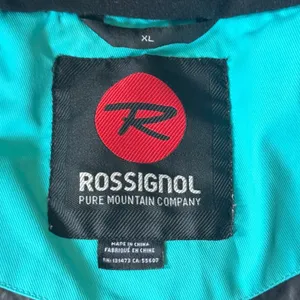 Rossignol Women XL Ski Jacket Red Teal Colorblock Hooded Winter Coat XL Gorpcore thumbnail 5