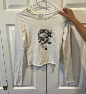Garage Long Sleeve dragon top thumbnail 1