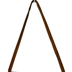 Kilim Jute Handmade Wool Leather Crossbody Bag Southwestern Aztec Boho Hippie thumbnail 6