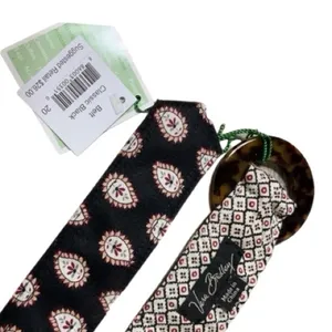 Vera Bradley Kensington classic black retired pattern quilted‎ belt NWT thumbnail 4