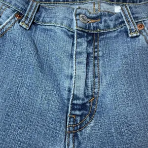 Levis 505 Womens Size 14M Jeans Straight Leg Stretch Blue Denim Everyday Casual thumbnail 16