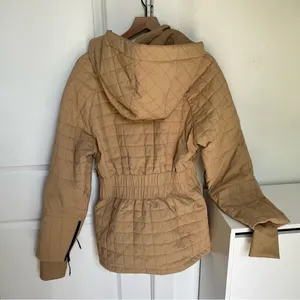 Free People FP Movement All Prepped Ski Jacket Coat in Almond Brown / Tan - NWT thumbnail 5