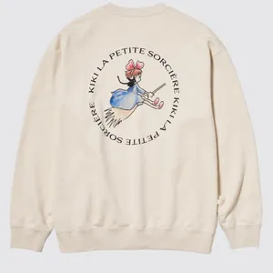 Uniqlo Studio Ghibli Kiki's Delivery Service Sweatshirt in Natural thumbnail 2