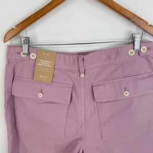 Madewell Perfect Vintage‎ Wide-Leg Pant Women 31 Grape High Rise Utility Edition thumbnail 5