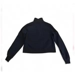 VTG Abercrombie & Fitch Womens Sherpa Lined Quarter Zip Sweatshirt M thumbnail 7