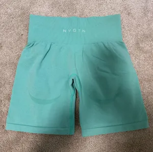 Teal NVGTN Shorts thumbnail 1