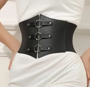 Black O Ring Corset Belt New thumbnail 1