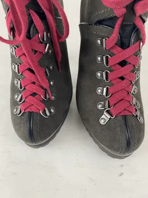 Xhilaration E NWOT Lace Up Heeled Hiking Boots thumbnail 6