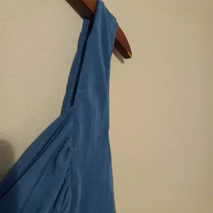 Maurices 2X Twist Top Front Stretchy Tank Top in Teal Plus thumbnail 8