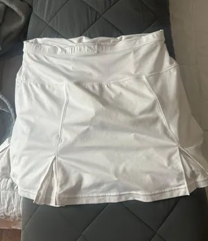 White Nike Tennis Skirt thumbnail 2