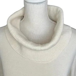Lauren Ralph Lauren Cream Turtleneck Sweater old money preppy minimalist thumbnail 3