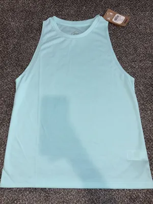 ASICS Women's Racerback Aqua Tank Top Size S New With Tags thumbnail 1