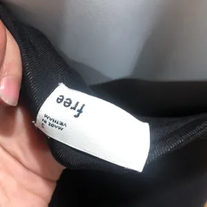 Free black spaghetti strap short dress thumbnail 4