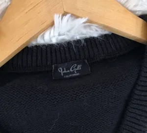 Brandy Melville Black Argyle Peyton Sweater Vest thumbnail 3