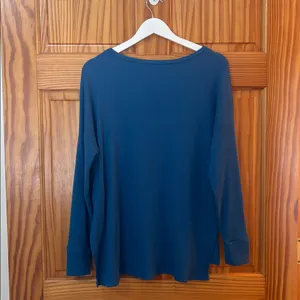 American Eagle Size Medium Blue Thermal Long-Sleeve Shirt thumbnail 7