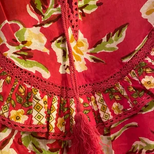 Maisie Mini dress in Pink and Yellow thumbnail 9