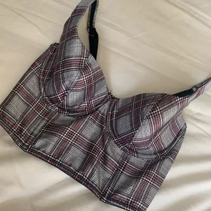 Victoria’s Secret Plaid Corset Top 34B thumbnail 3