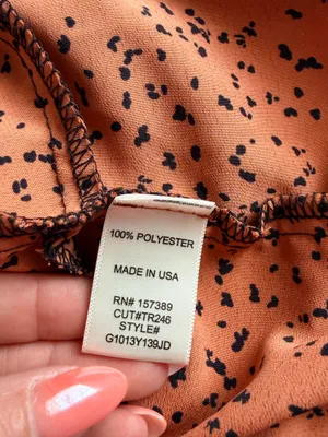 Altar'd State Mini Skirt Size XS Orange & Black Dotted Ruffle Dopamine Whimsical thumbnail 4