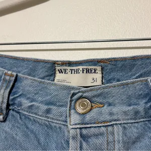 NEW We The Free Now Or Never Denim Shorts Moon Child Light Blue NWT thumbnail 5