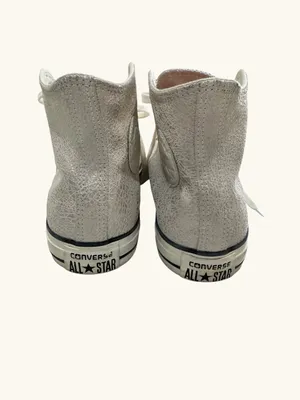 Converse Chuck Taylor All Star Hi Top Metallic Iridescent Crackle Leather 10 thumbnail 5