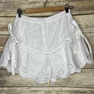 SIR The Label White Celie Shorts thumbnail 5